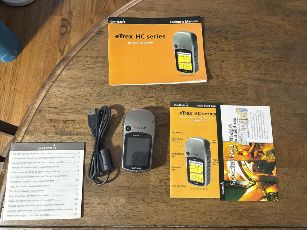 GARMIN ETREX HC SERIES HANDHELD GPS Bundle