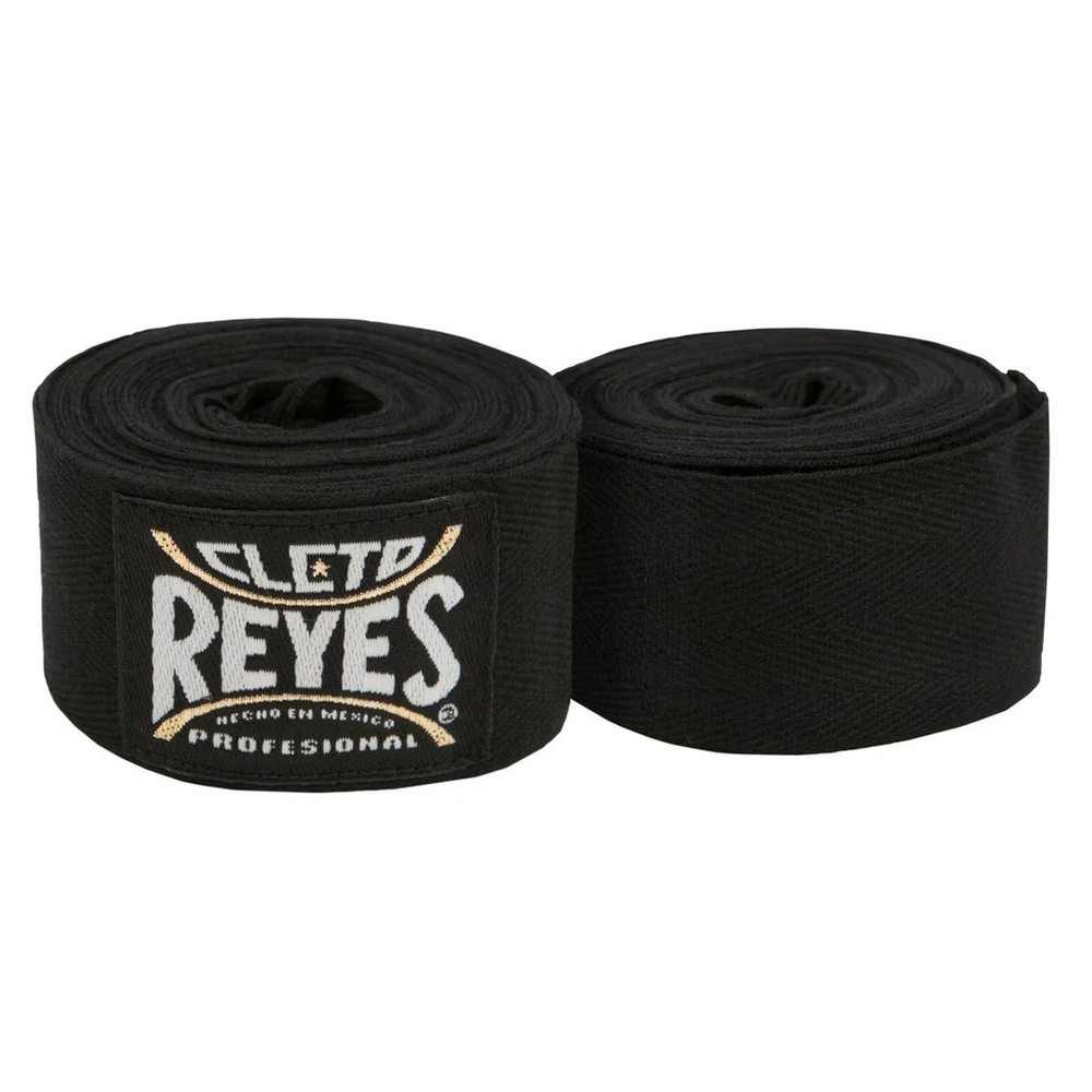 Cleto Reyes Hand Wraps Polyester Black 4.5m