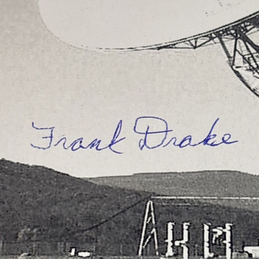 Frank Drake Signed Photo