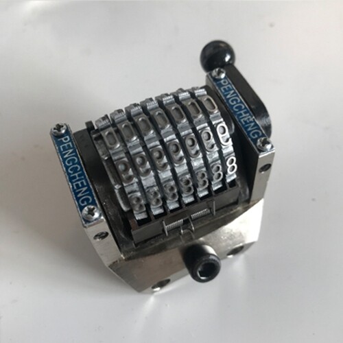 1pc 7 digits numbering machine printing press encoder wheel rotates reversely