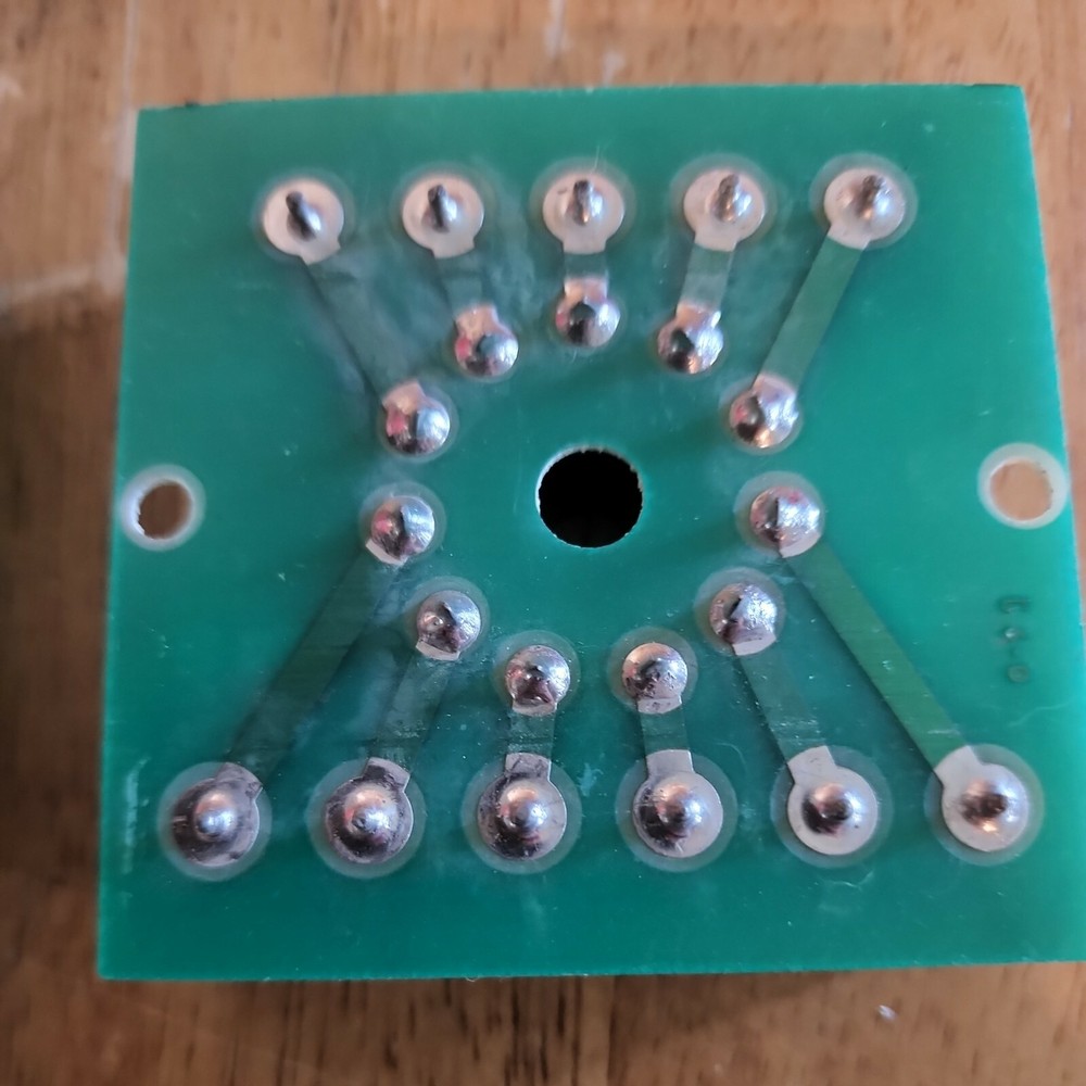 NICE TESTED CURTIS RS11 RELAY BASE SOCKET 11-PIN