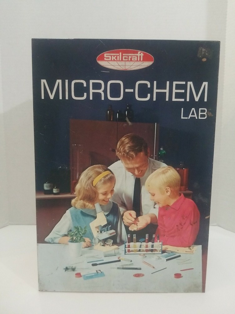 SKILCRAFT Micro Chem Lab- Metal Case Only-Empty