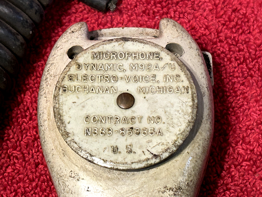 ELECTRO VOICE M92A/U DYNAMIC HANDHELD MICROPHONE CORE