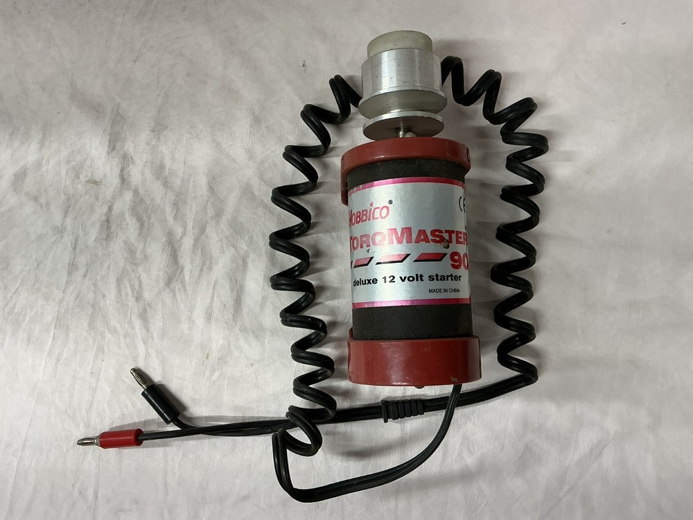 Really Nice Hobbico Torq Master 90 RC Remote Control Nitro / Gas Engine Starter