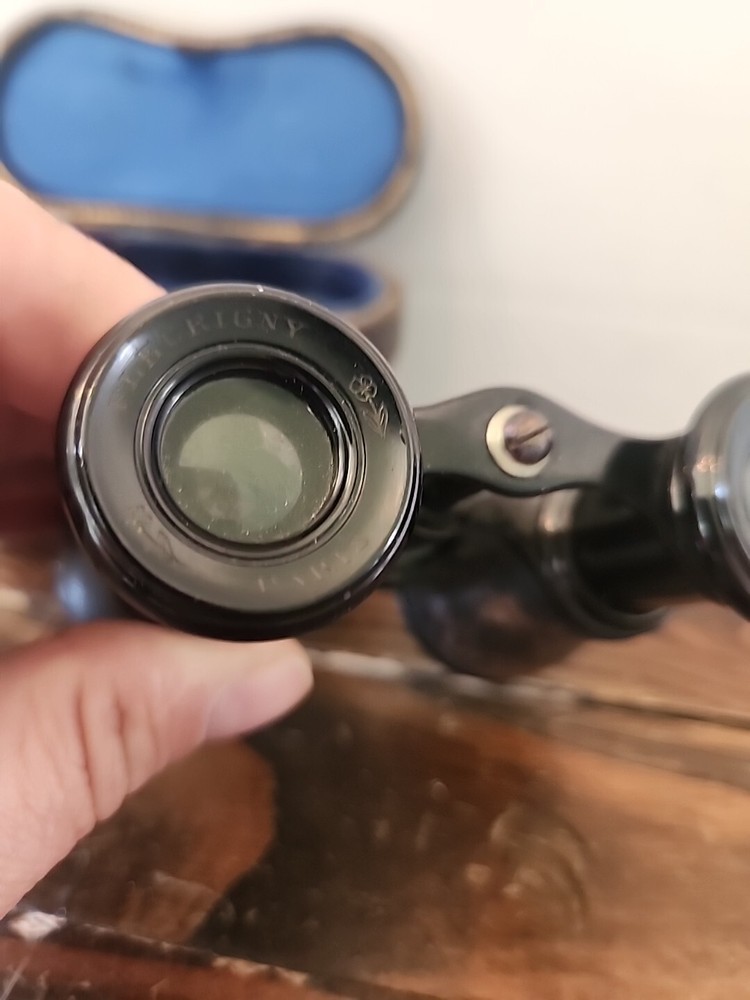 Fleurigny Paris Vintage Opera Glasses Binoculars w/Case