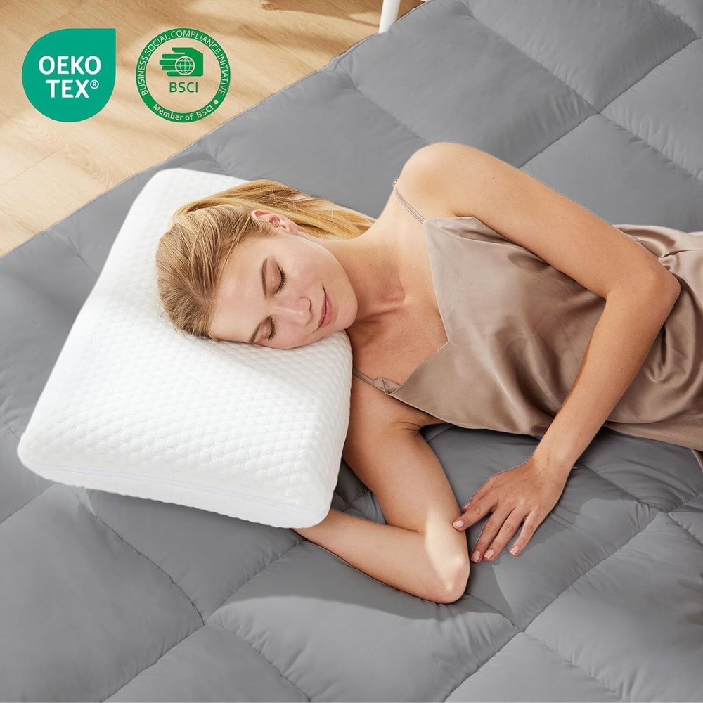 Bed Memory Foam Pillow Soft and Comfortable Standard Size Pillows for Sleeping