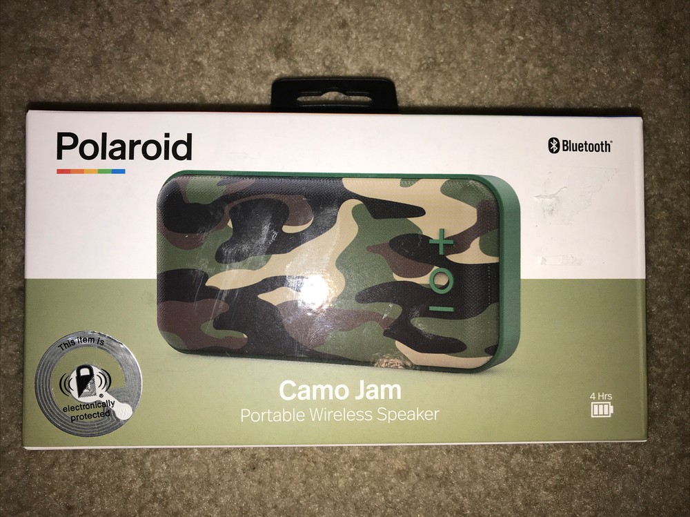 Polaroid Camo Jam Portable Wireless Speaker