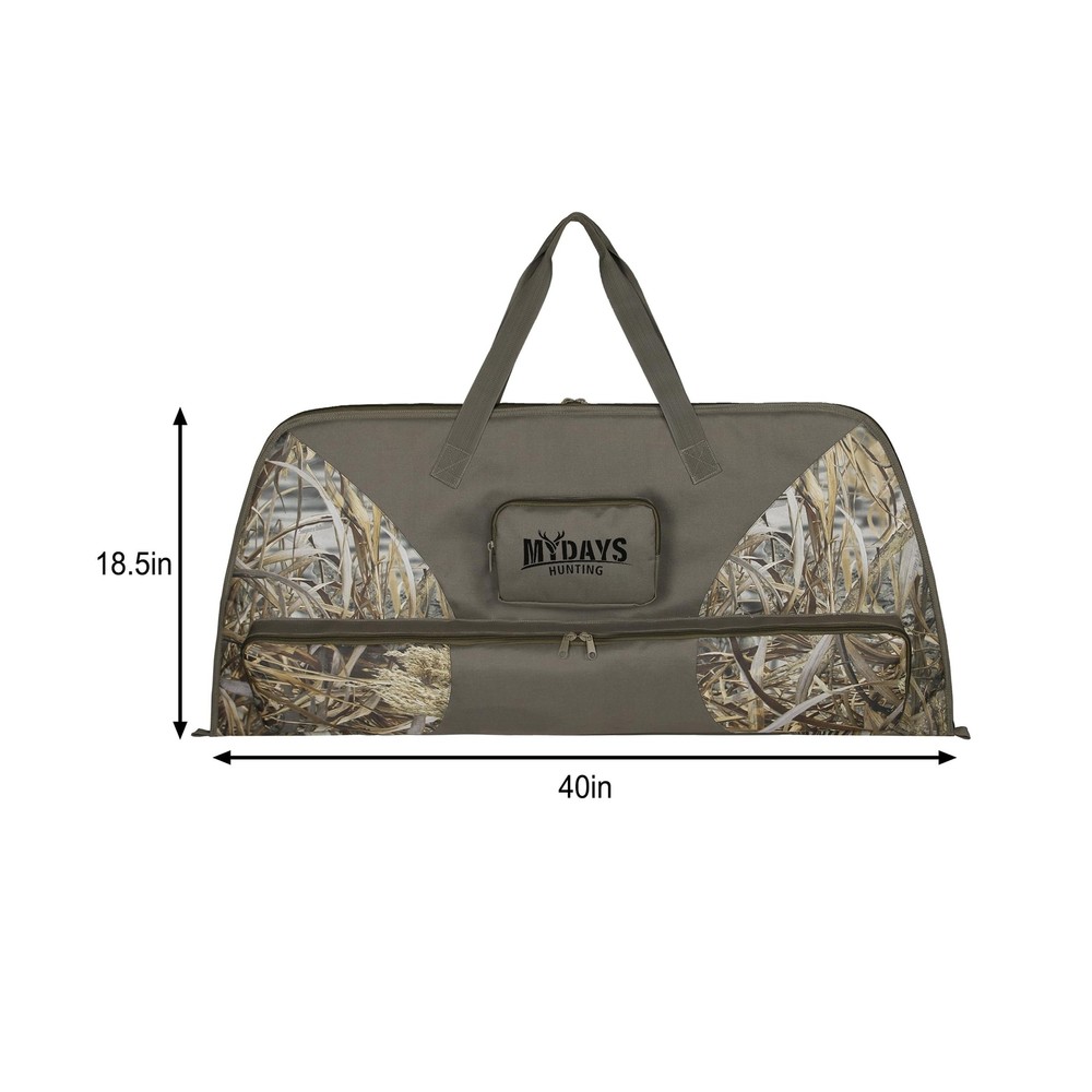 MYDAYS Compound Bow Case,FEIGEER Camo Soft Bow Case with Thick Protective Foa...
