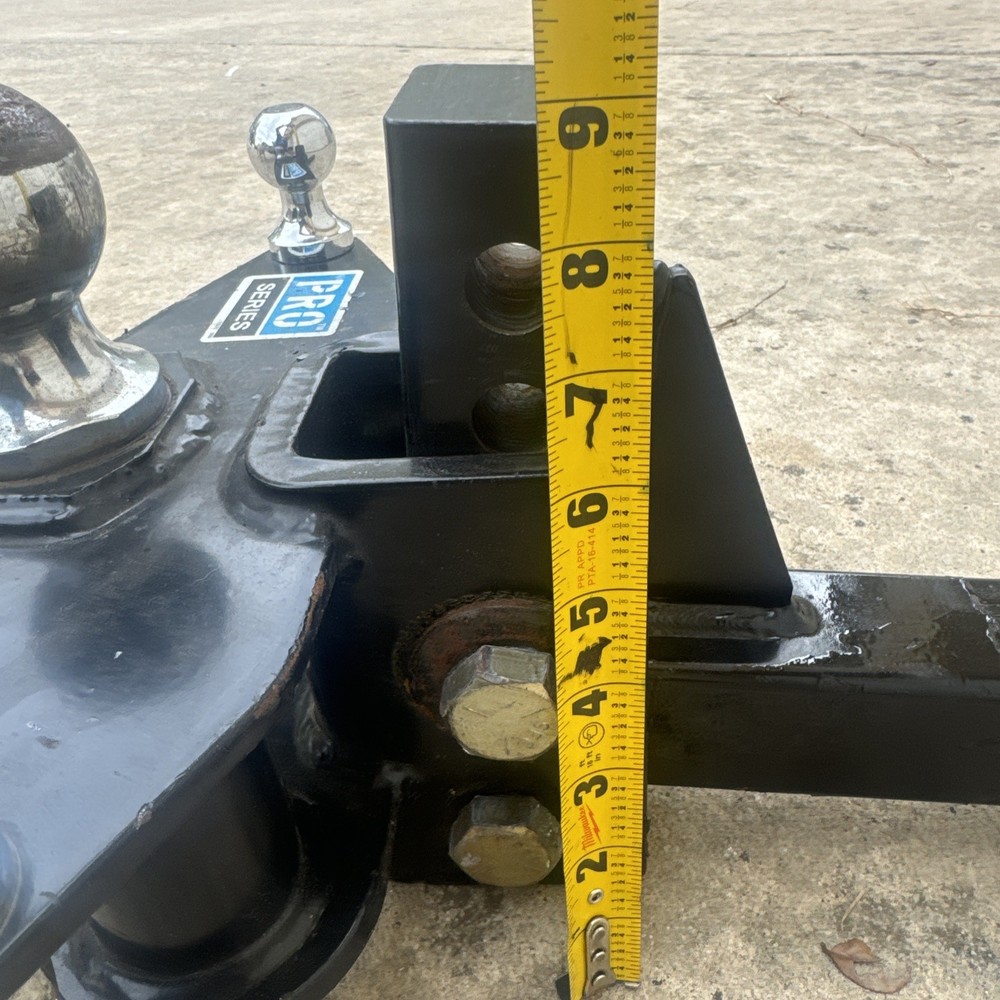 Pro Series Round Bar Weight Distributing Sway Control Ball & Hardware Drop Down