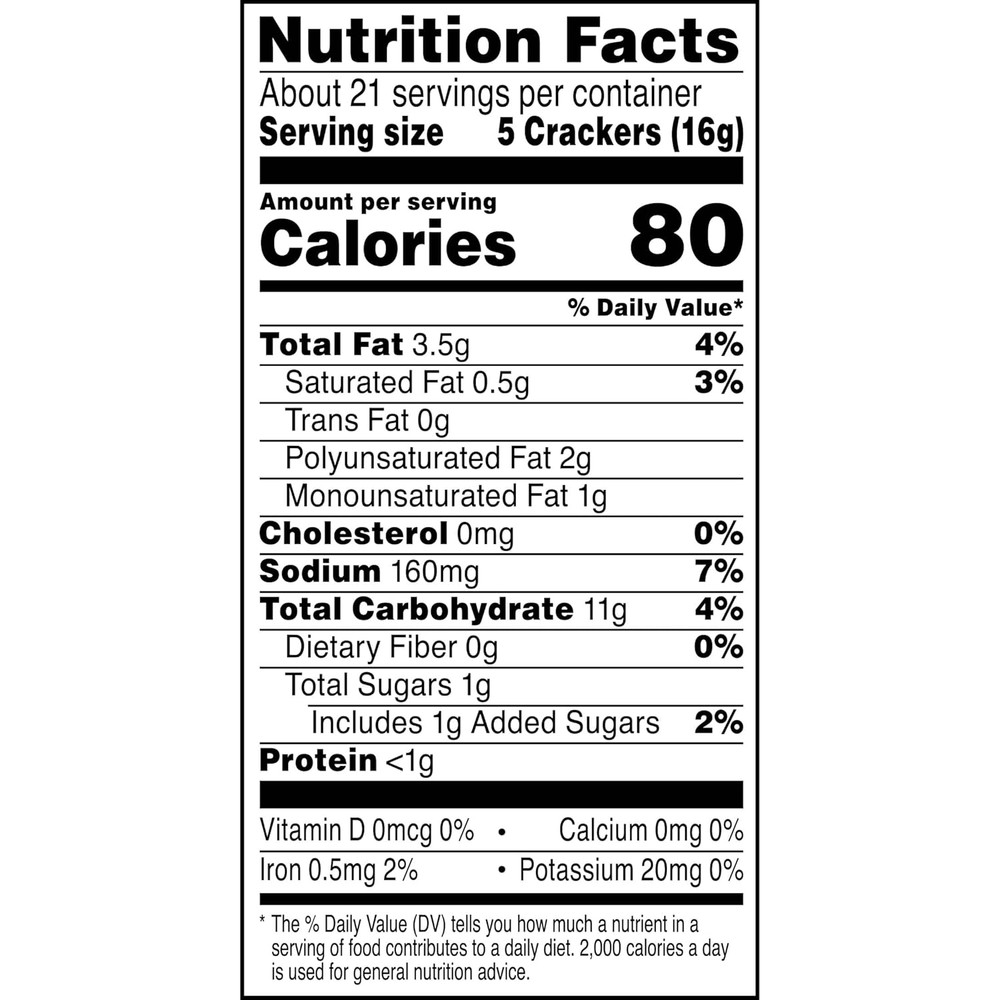 Crackers, Cracker Collection, Lunch Snacks, Variety Pack, 12Oz Box (1 Box)