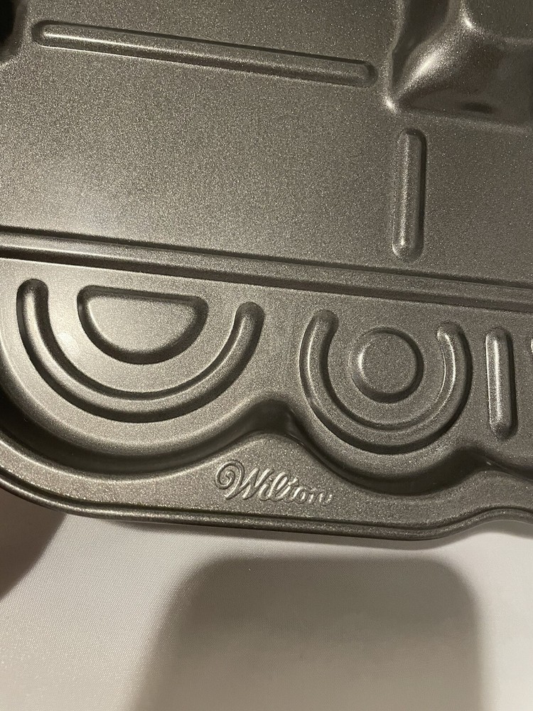 Wilton Cute Train Holiday Baking Pan Cookie Mold