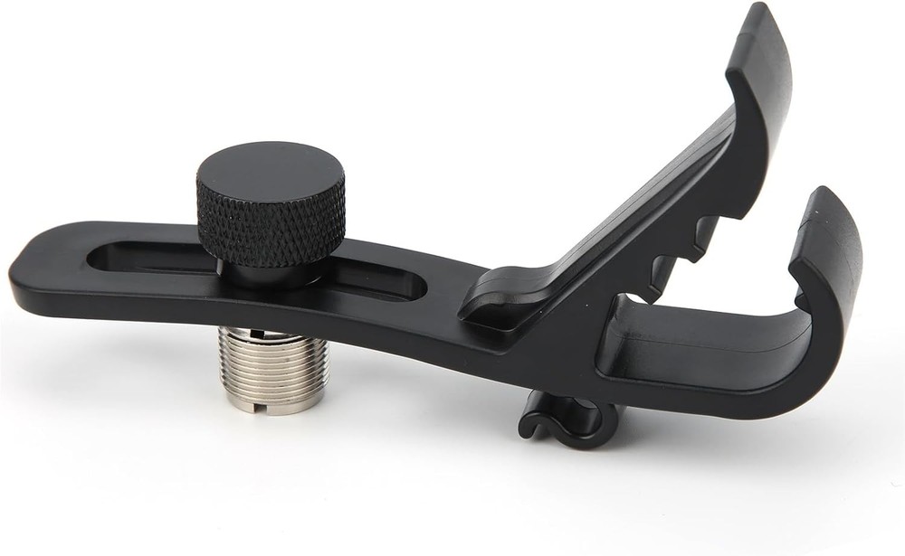 4Pcs Drum Microphone Clips, Adjustable Microphone Drum Mount, Shockproof Holder