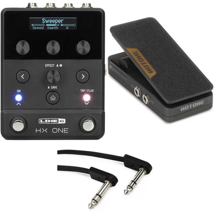 Line 6 HX One Guitar Multi-effects Floor Processor with Expression Pedal