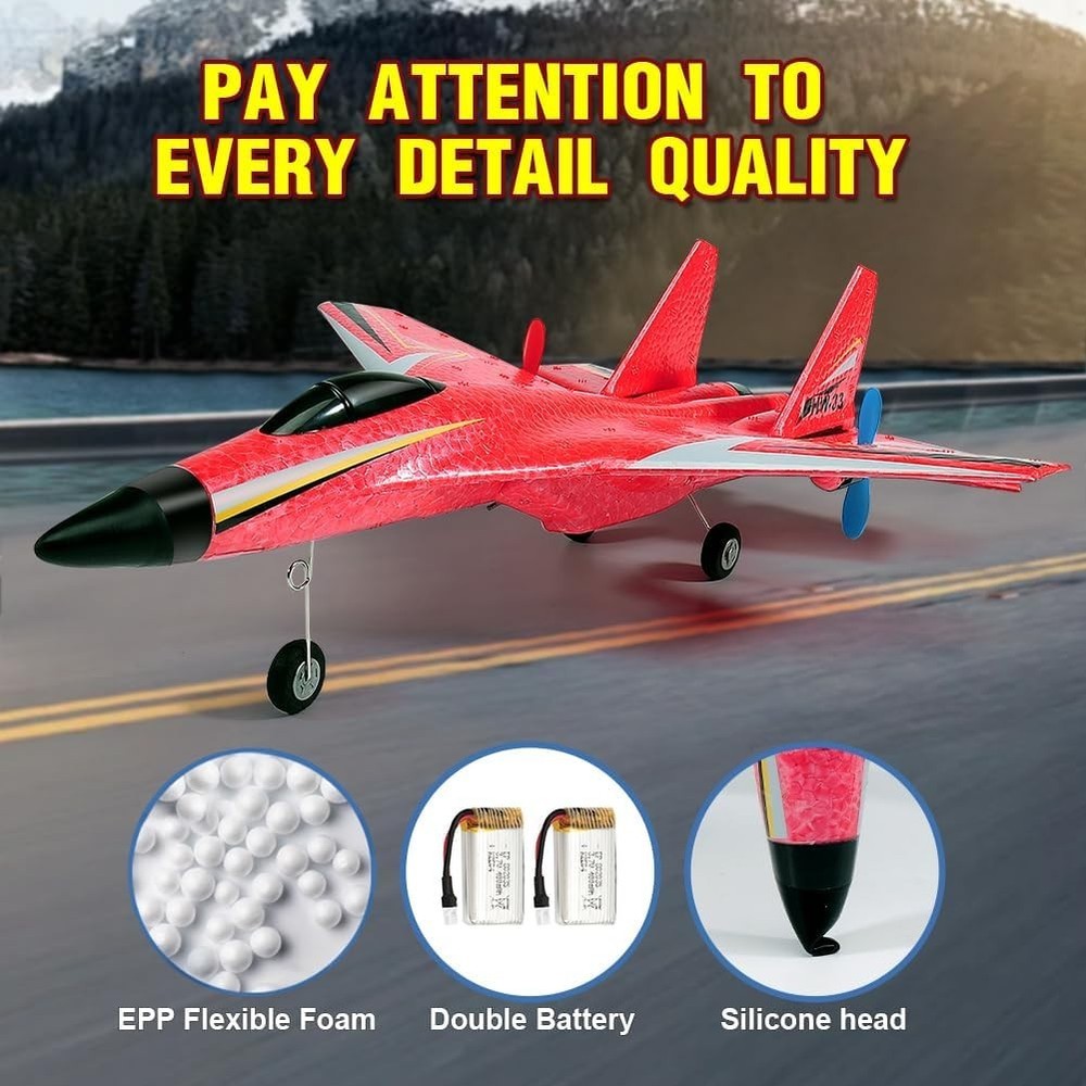 Easy-Fly Su-27 RC Plane with Gyro Stabilization & Night Flying Capability