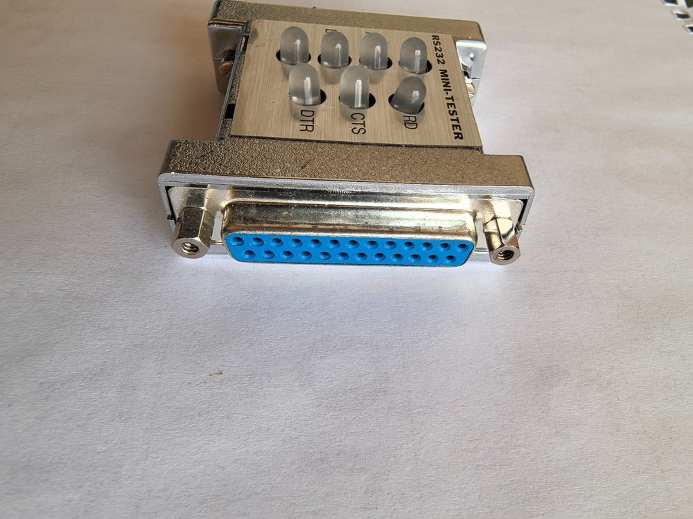 RS232 Mini Tester; adaptors, total 10 units