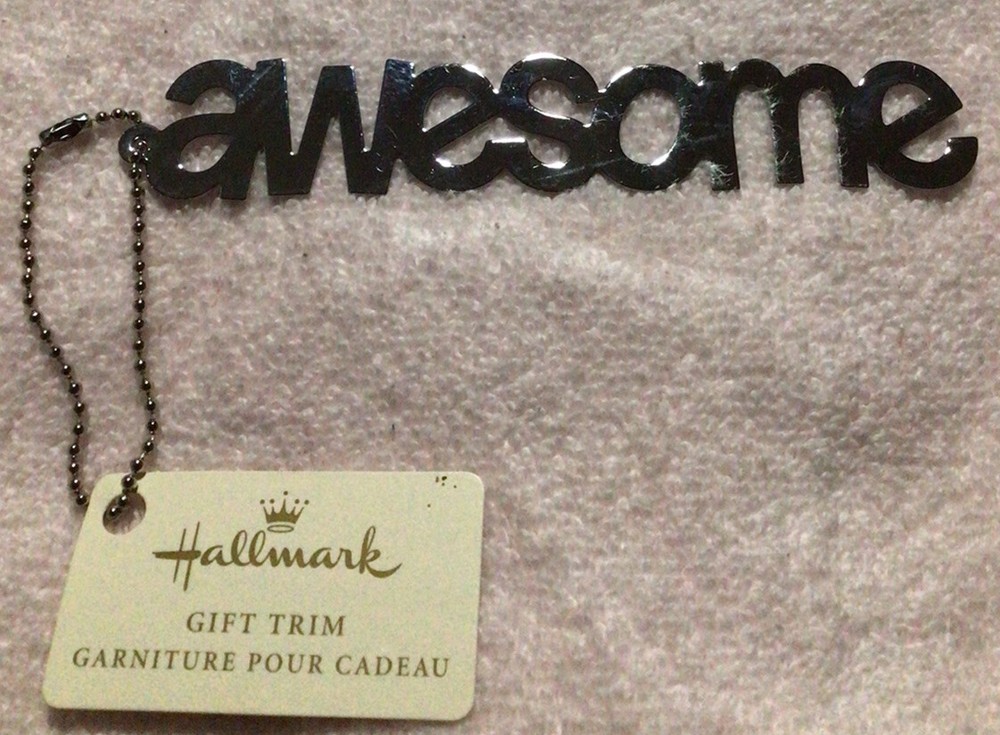 awesome gift trim by Hallmark