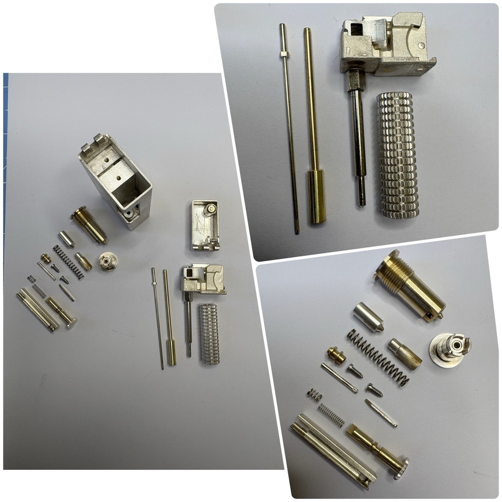 Dunhill Silver ‘Barley’ Rollagas Lighter- Fully Overhauled