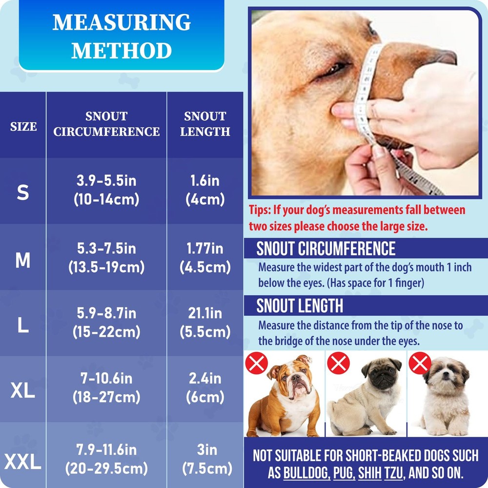 Dog Muzzle Medium Sized Dogs - Soft Muzzle for Medium Sized Dog with Air Mesh...