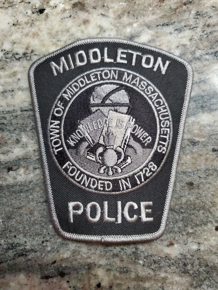 Middleton Massachusetts Police Department Patch