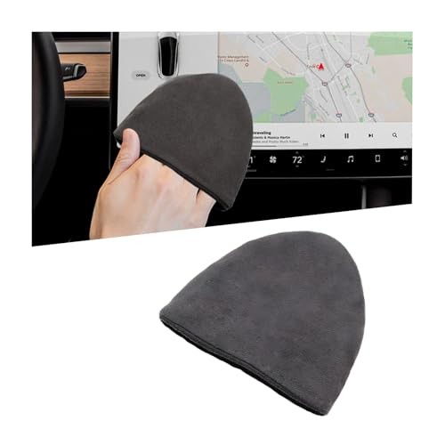 Car Screen Cleaner, 4.72×3.93" Triangle Microfiber Auto Screen Triangle,1Pcs