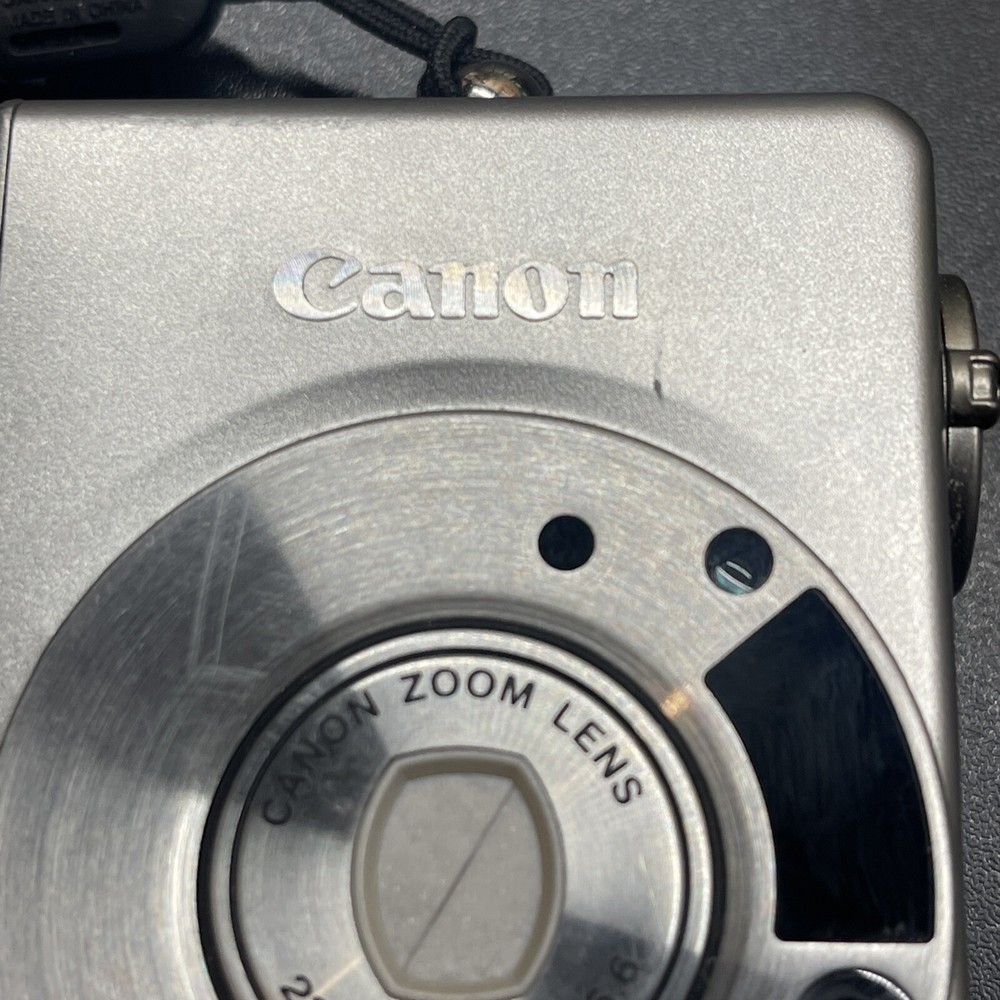 Canon PowerShot ELPH 2 Silver Compact Camera Partially Tested