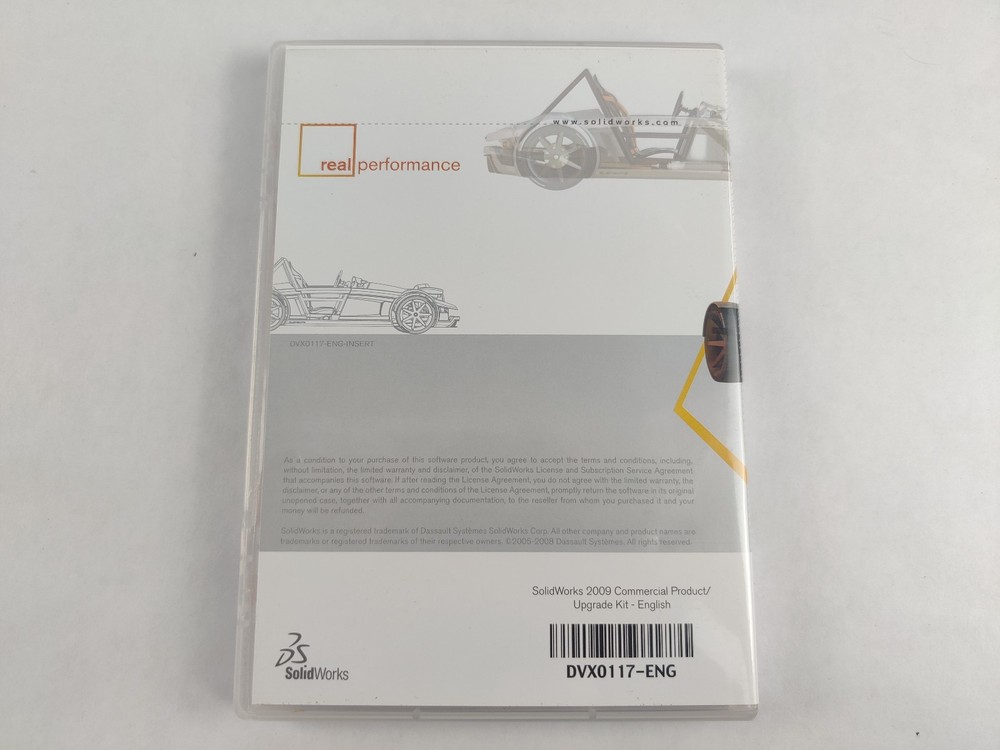 *NO KEY* Solid Works 2009 Engineer Software