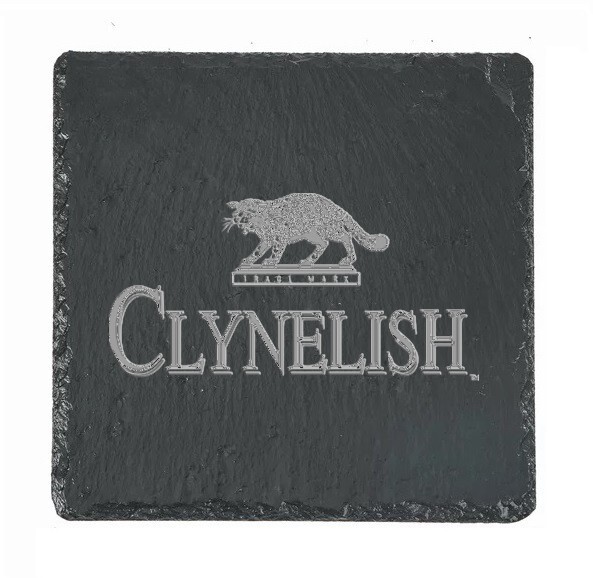 CLYNELISH Whiskey Slate Coaster