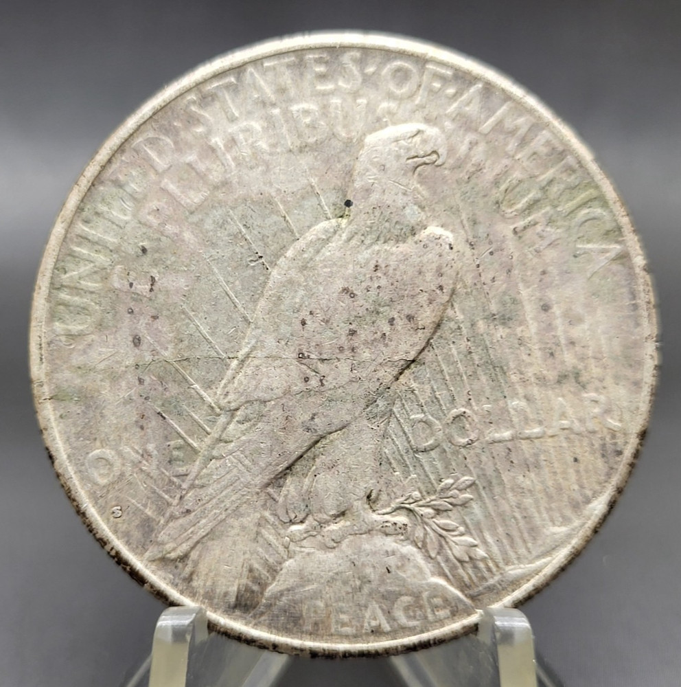 1928 S U.S. Peace Dollar 90% Silver