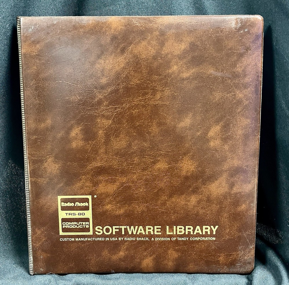 Vintage Radio Shack TRS-80 Manual & Software “Basic Compiler”