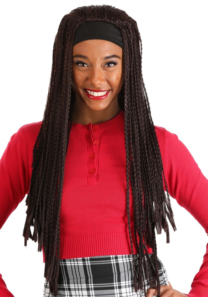 Women's Clueless Dee Black Costume Wig