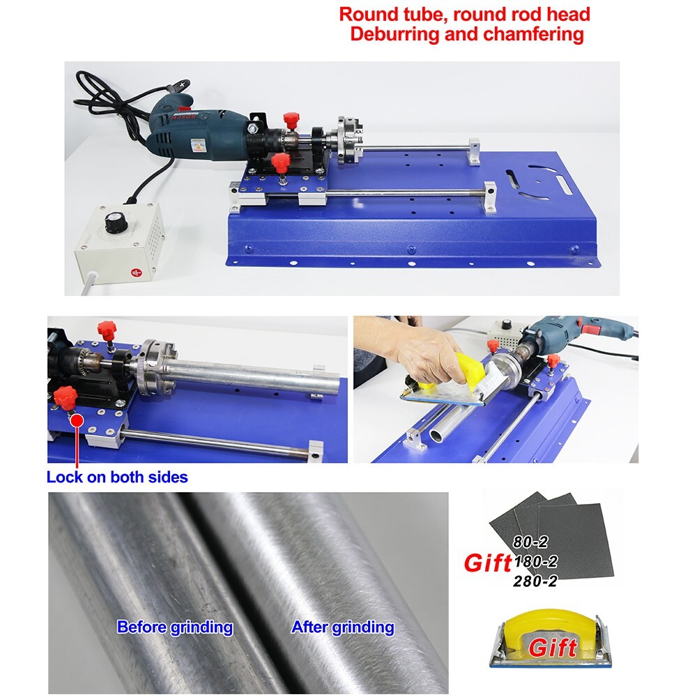 Desktop Type Metal Pipe Rod Multifunctional Processing Machine Industry
