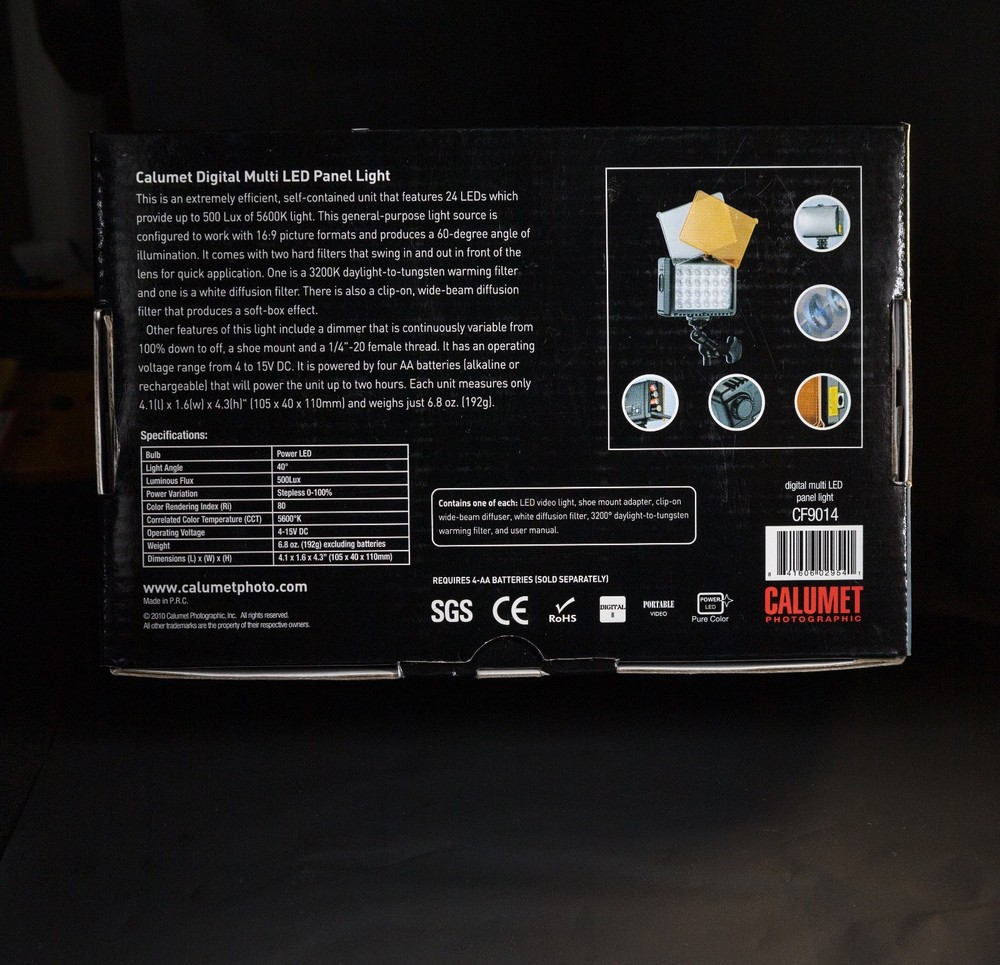 Calumet Digital Multi Led Panel Light
