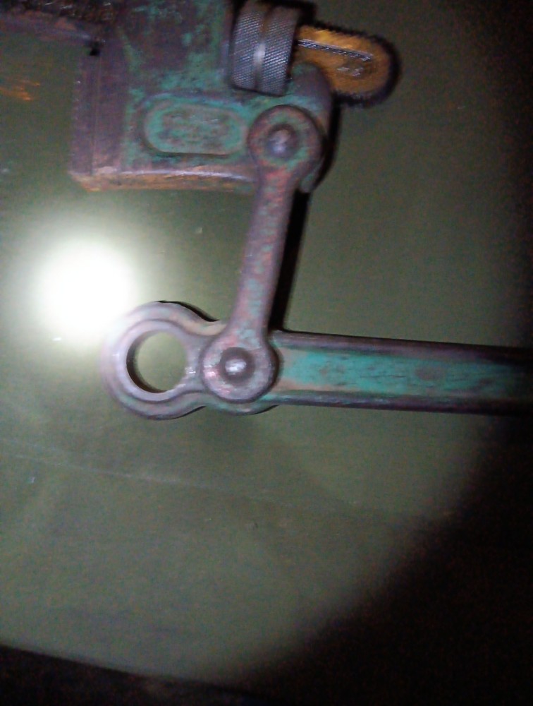 Older Large Rigid Super Six Compound Leverage Pipe Wrench-Part