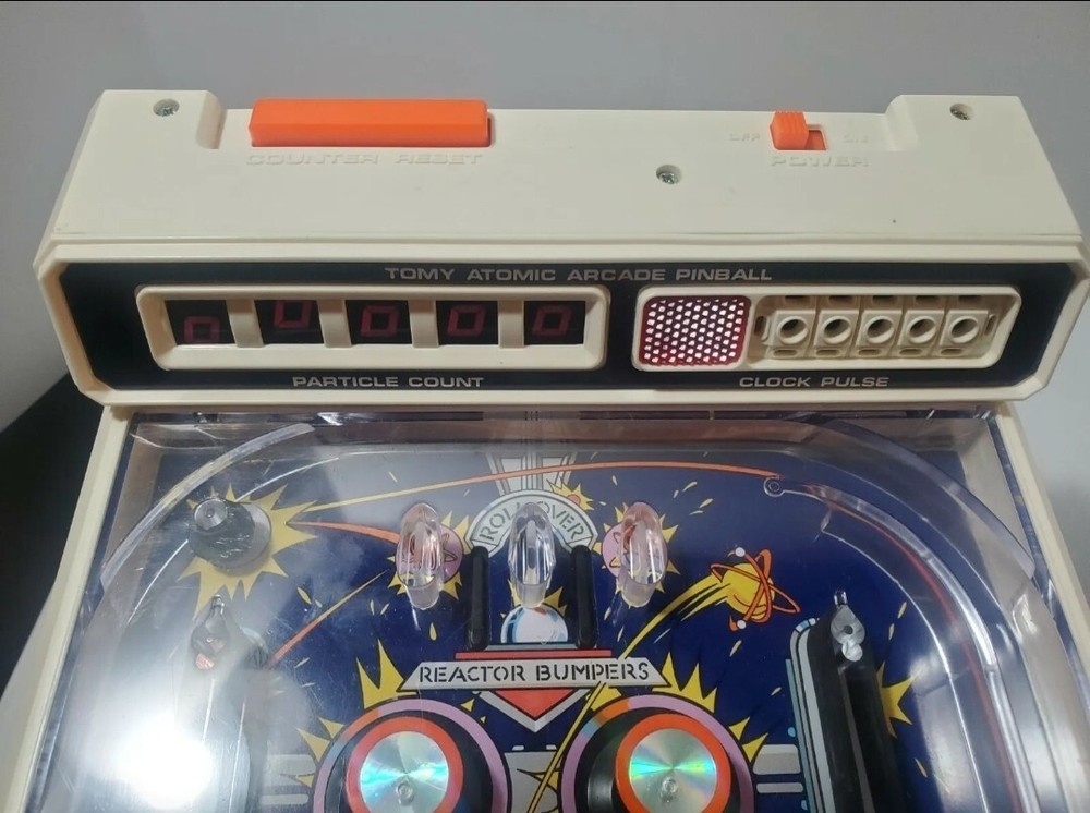 1979 Tomy Atomic Pinball Game 7054
