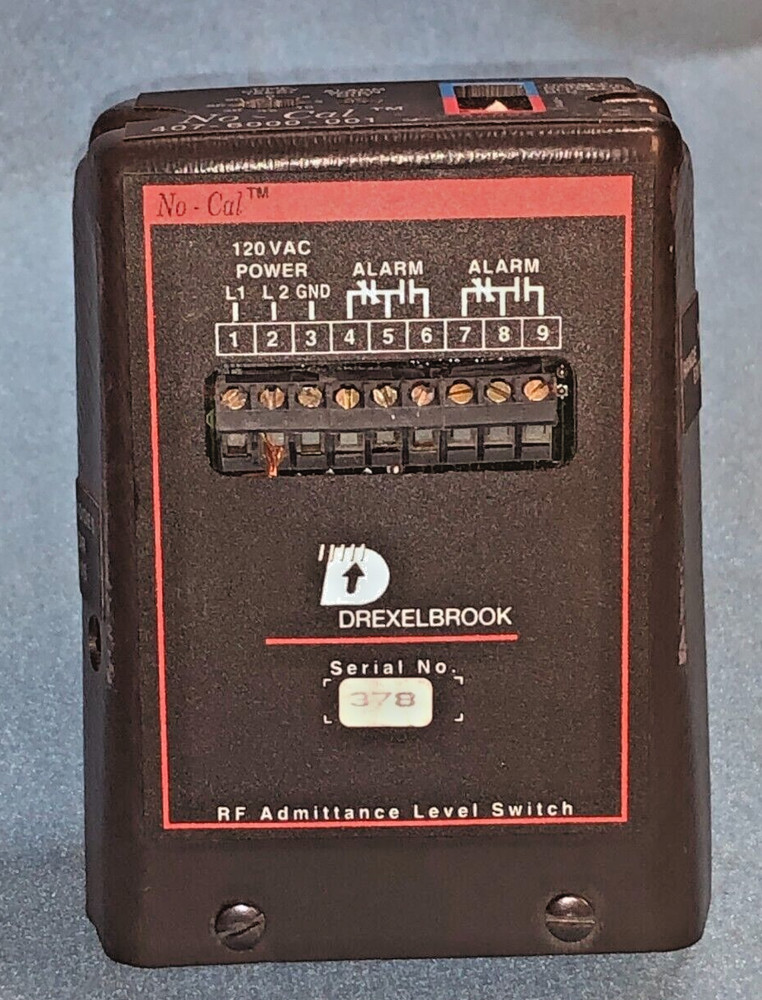 DREXELBROOK RF ADMITTANCE LEVEL SWITCH 407-6000-001