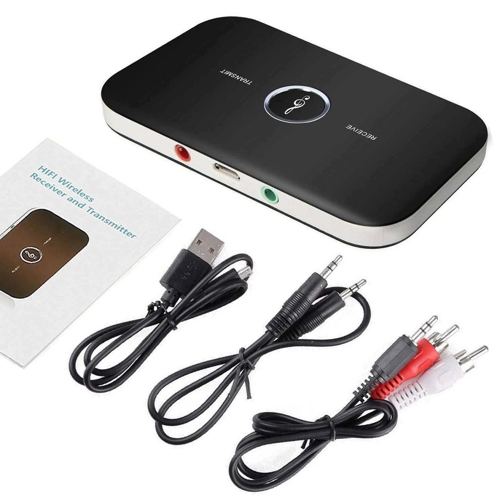 Bluetooth Transmitter & Receiver Wireless Adapter For Home stereos/speakers