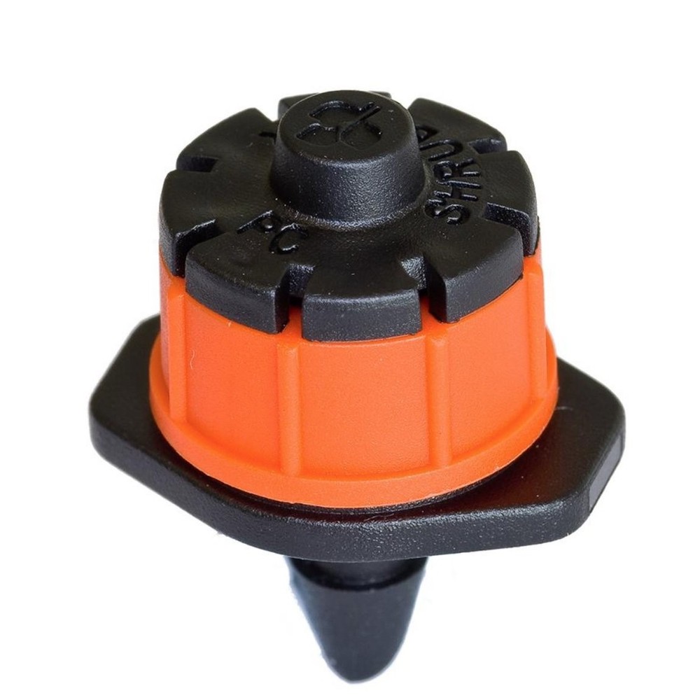 100 Pack Antelco Shrubbler 360 Degree PC Drip Irrigation Dripper
