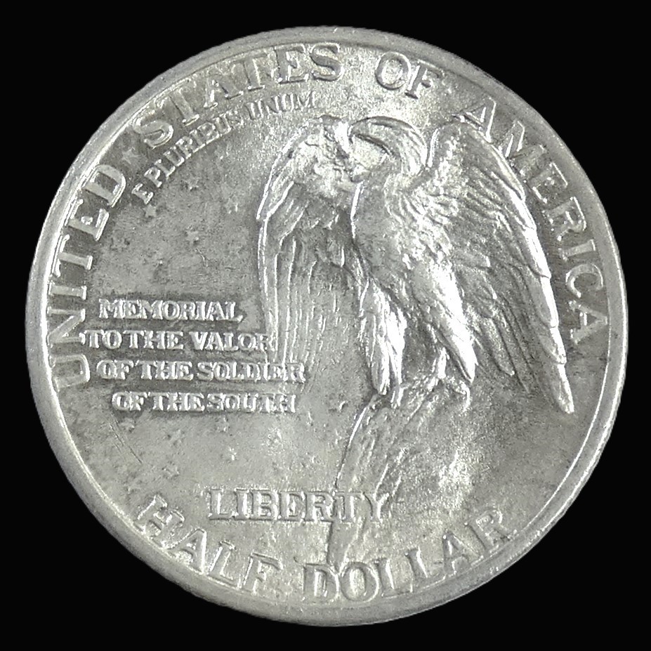 1925 Stone Mountain Silver Commemorative Half Dollar - GEM BU
