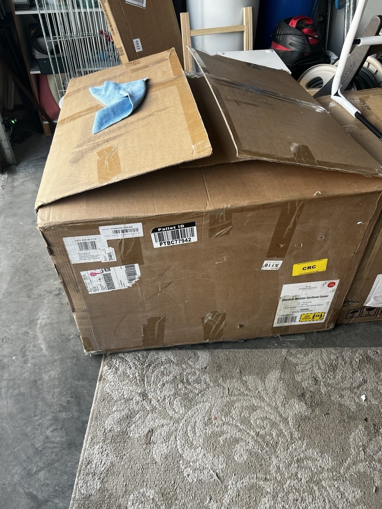 Allandale Modular Sectional Corner White