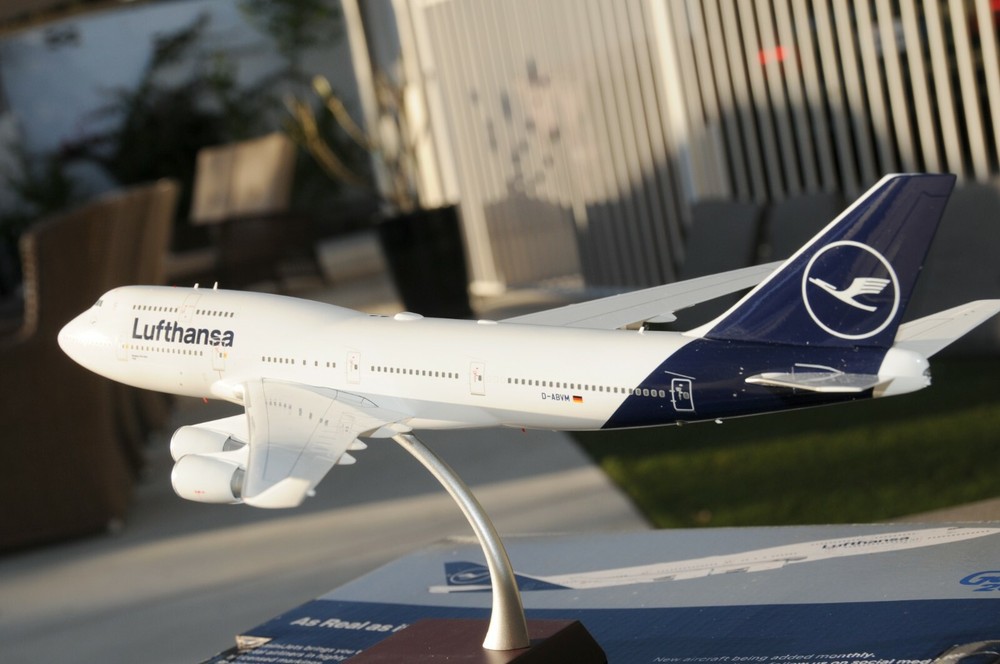 Gemini Jets 1:200 Lufthansa B747-400 D-ABVM