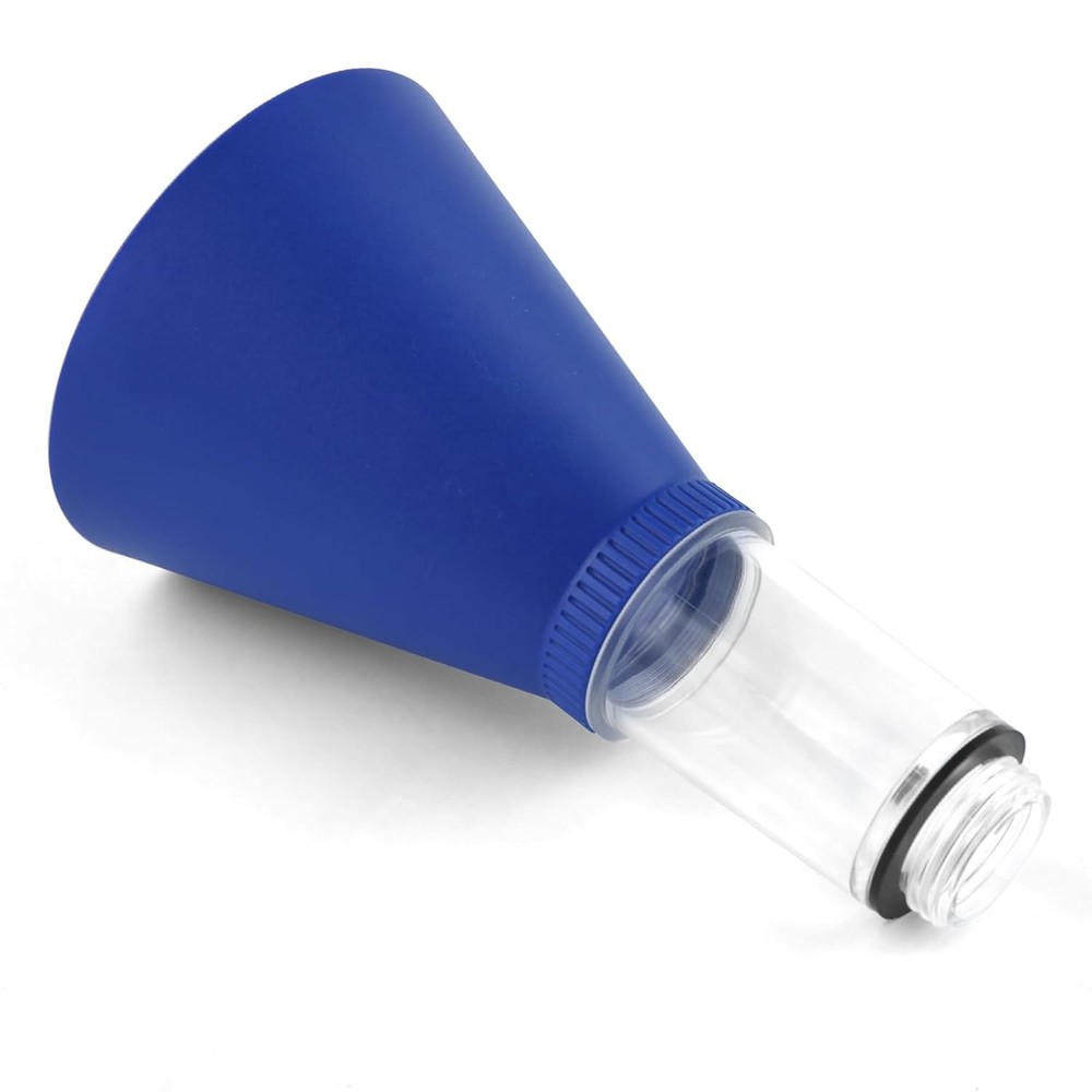 Locking Oil Funnel No-Spill Threaded Oil Change Tool