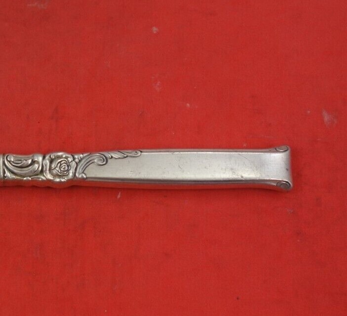 Silver Rose by Oneida Sterling Silver Butter Spreader Hollow Handle 6 3/8"