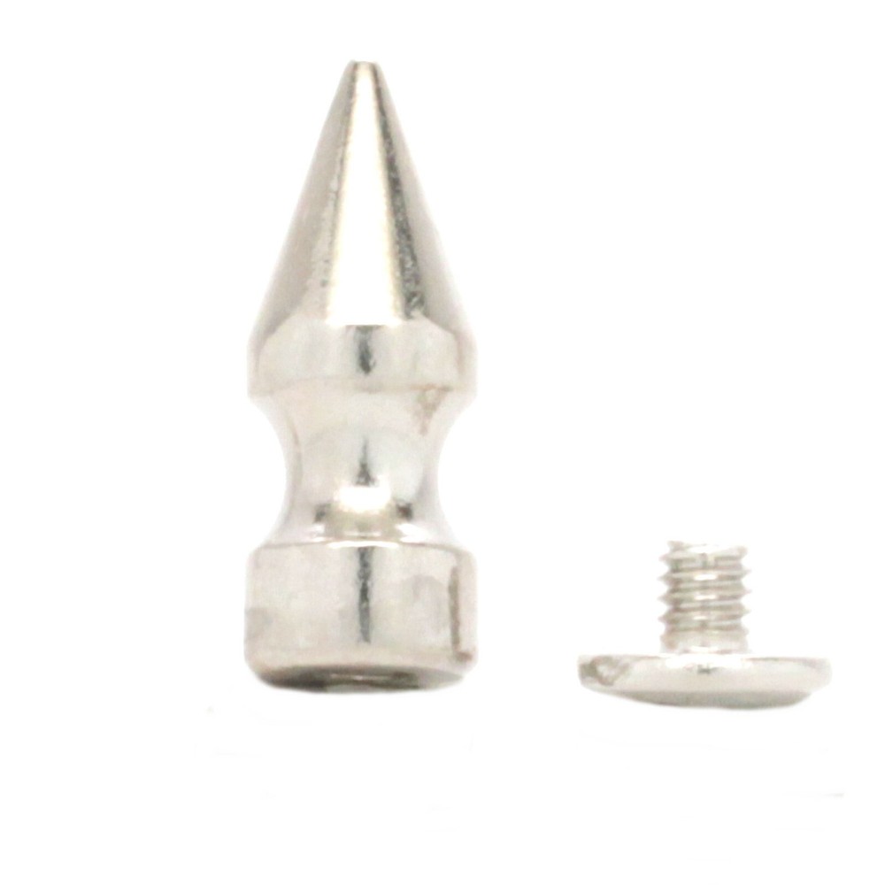 Spike Nickel Plate 1" 10 Pack 1312-12