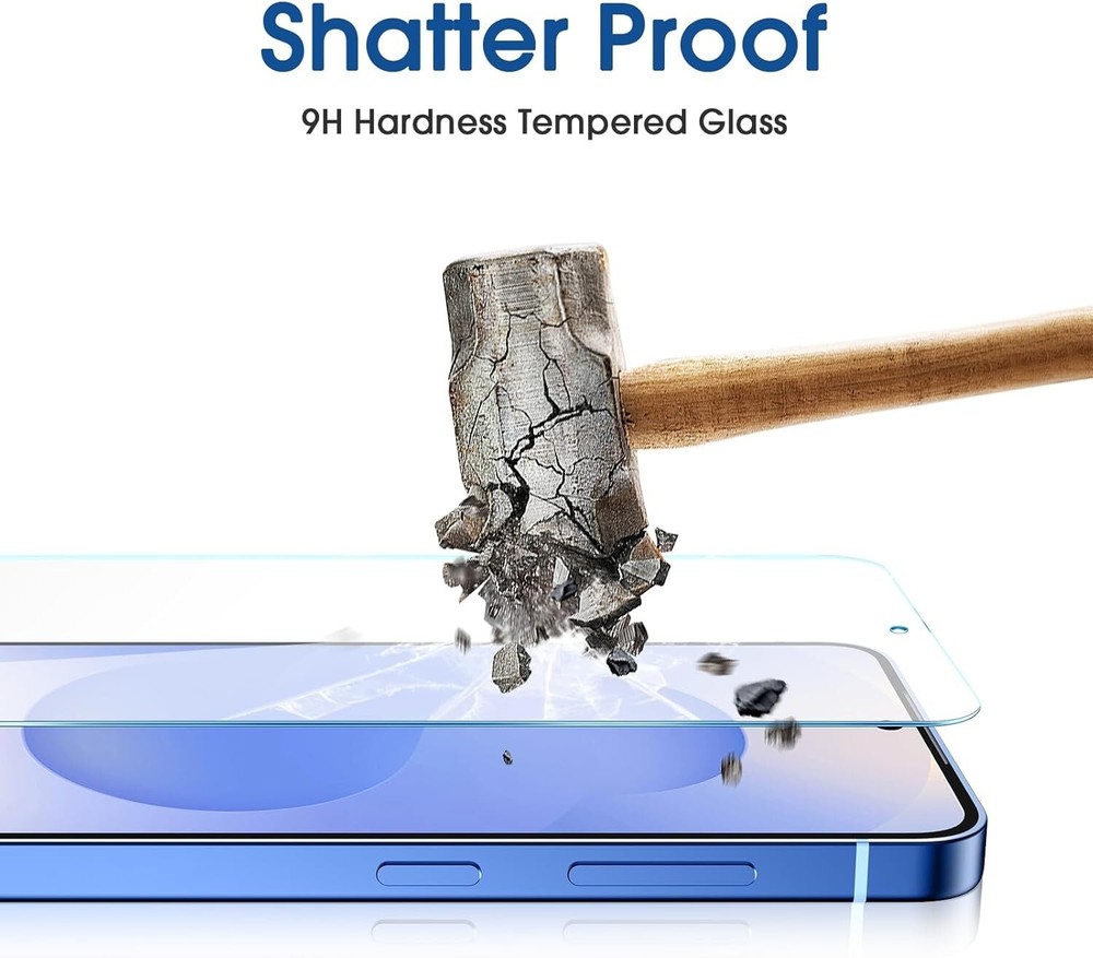 amFilm Samsung Galaxy S25 6.2'' Screen Protector + Camera Lens Protector