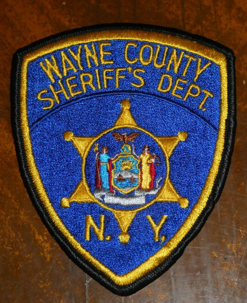 Wayne County Sheriff's Department NY New York Heavy Shoulder Patch