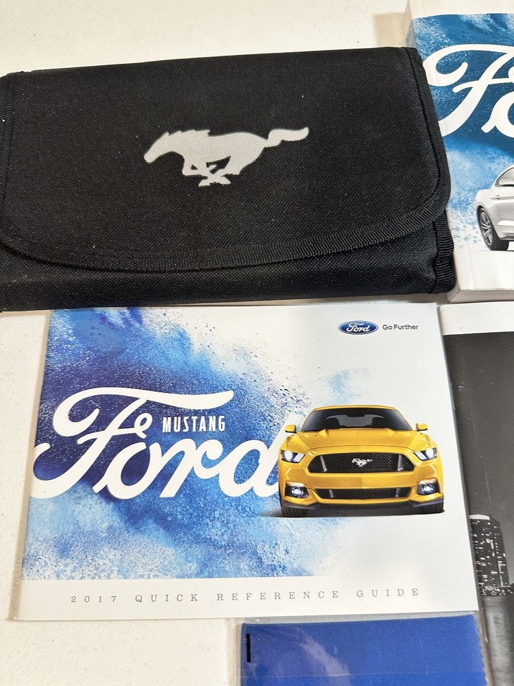 2017 Ford Mustang Owner's Manual Set