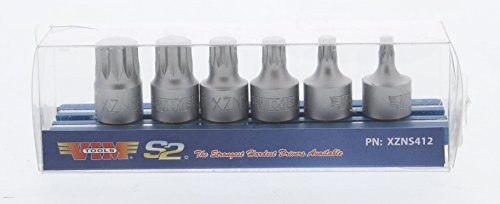 XZN Stubby Triple Sq. 6 pc Drive Set