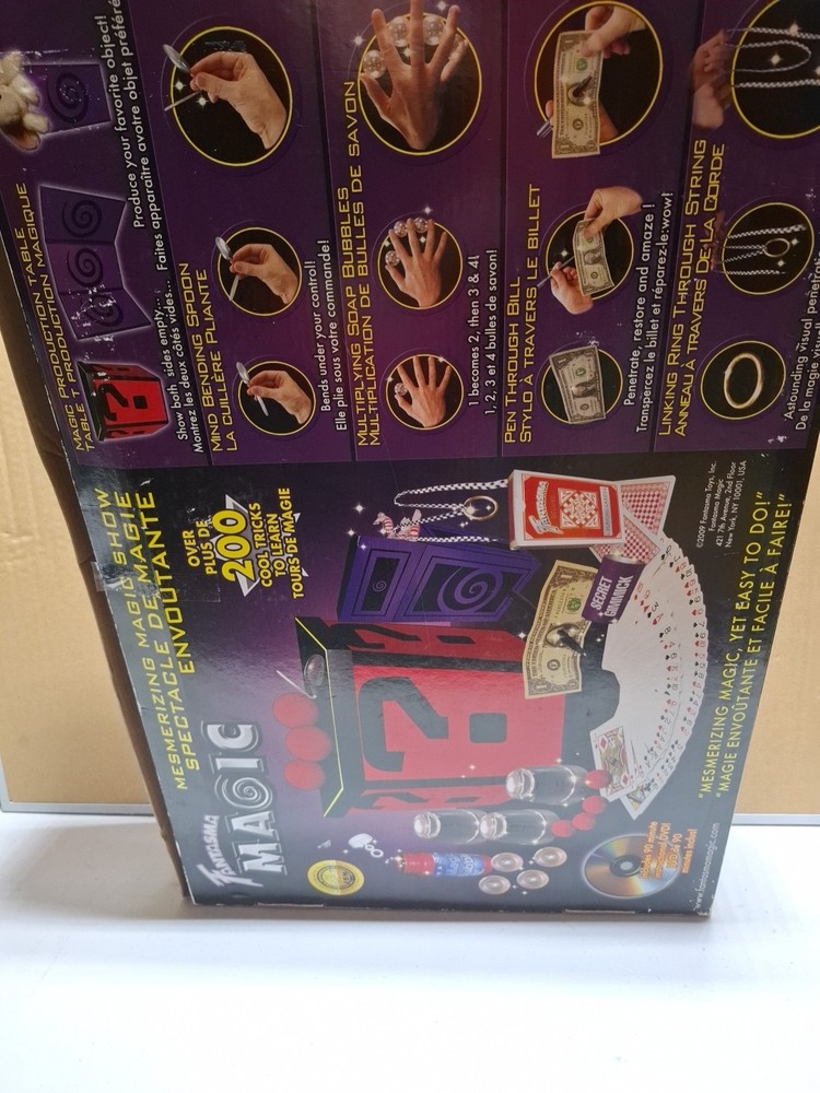 Fantasma Magic 200+ Trick Magic Show Set Professional Magic Game With Box