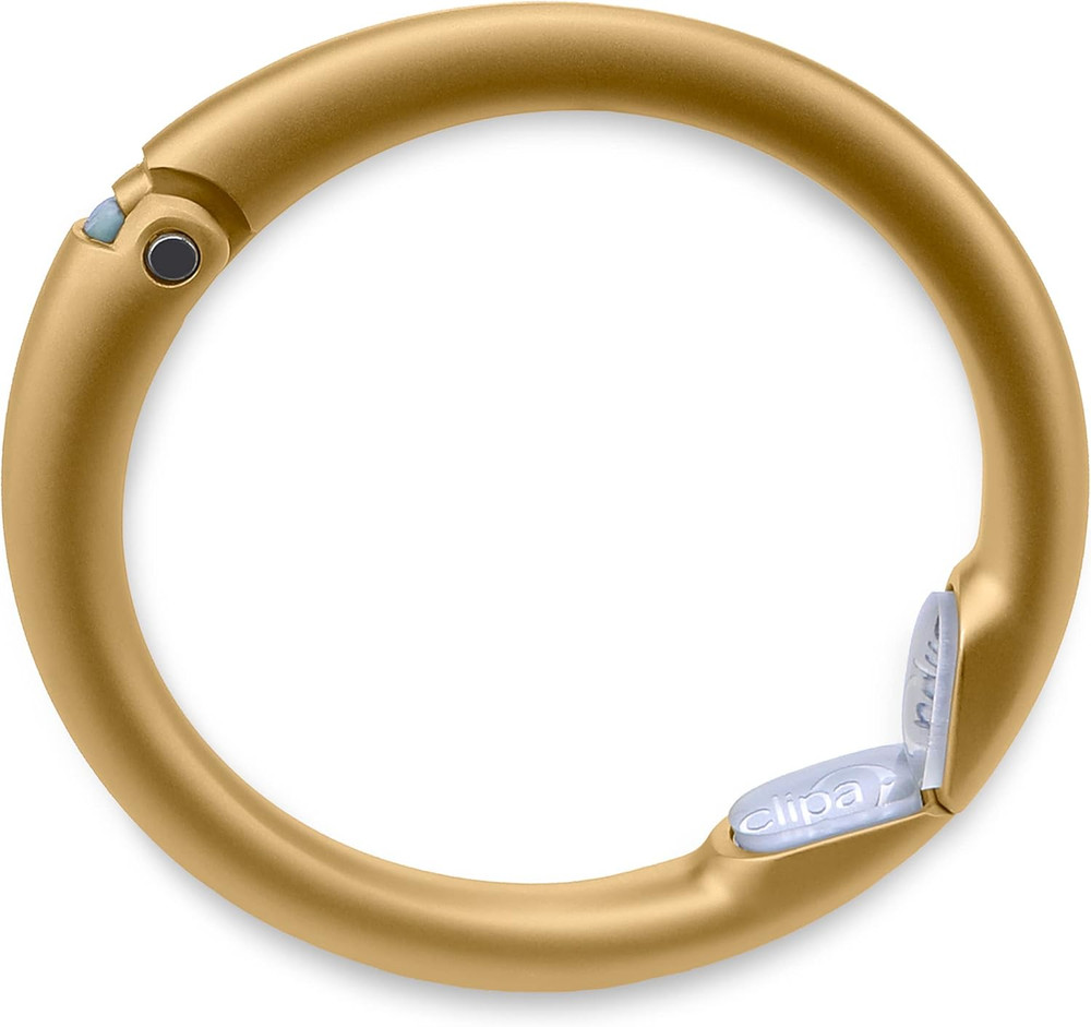 Bag Hanger - the Ring That Opens into a Hook, Closes Automatically | Hangs Almos