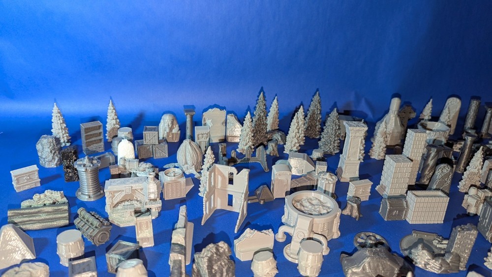203 Pieces of scatter terrain bundle